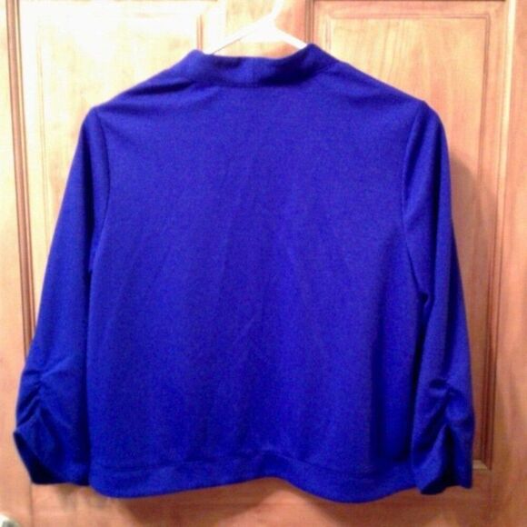 Susan Graver Purple Cardigan size XS - Picture 2 of 7
